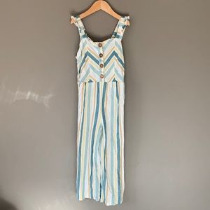Art class girls sleeveless romper.  Size 7/8